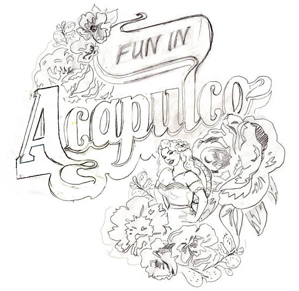 Fun in Acapulco! - Design by Jacqui Oakley Fun in Acapulco! - Design by Jacqui Oakley via YouTheDesigner