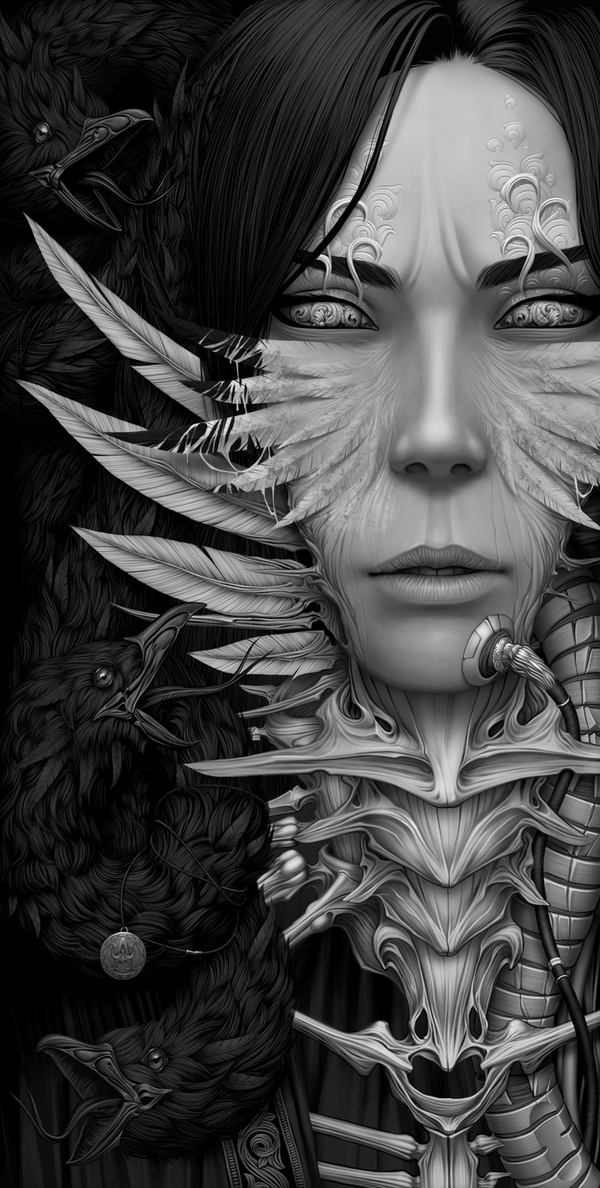 "Medusa" - Digital Art by Alexander Fedosov "Medusa" - Digital Art by Alexander Fedosov via YouTheDesigner
