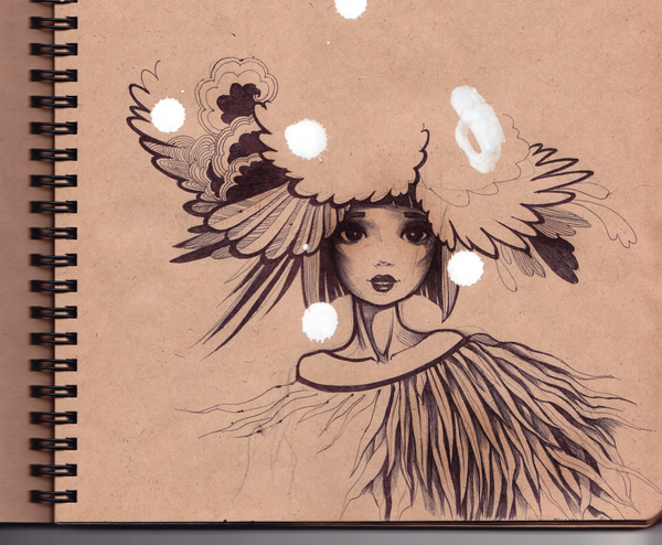 Sketchbook Illustrations by Lesya Nedzelskaya Sketchbook Illustrations by Lesya Nedzelskaya via YouTheDesigner.com