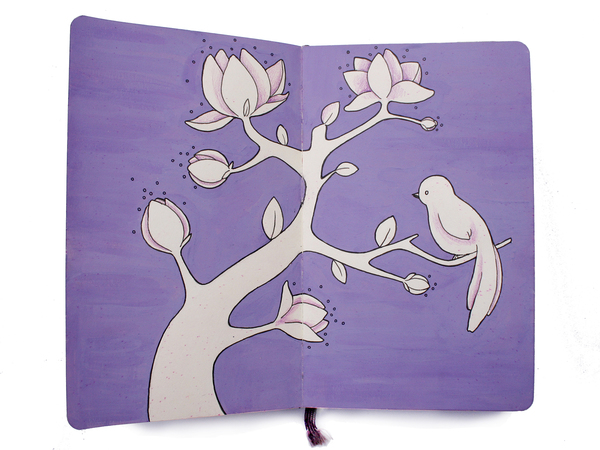 Sketchbook Illustration by Zlatina Gocheva Sketchbook Illustration by Zlatina Gocheva via YouTheDesigner.com