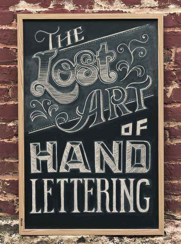The Lost Art of Hand Lettering by Chris Yoon The Lost Art of Hand Lettering by Chris Yoon via YouTheDesigner