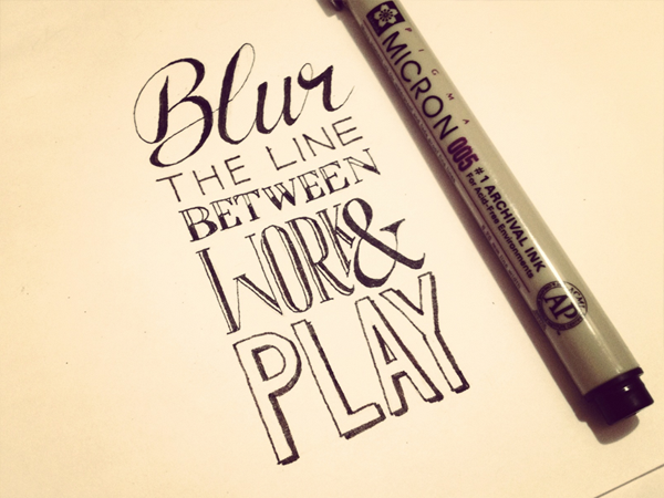 Hand Lettering Quotes by Sean McCabe Hand Lettering Quotes by Sean McCabe via YouTheDesigner