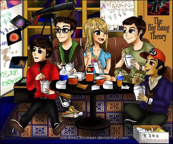The Big Bang Theory by sasukee23loveeer