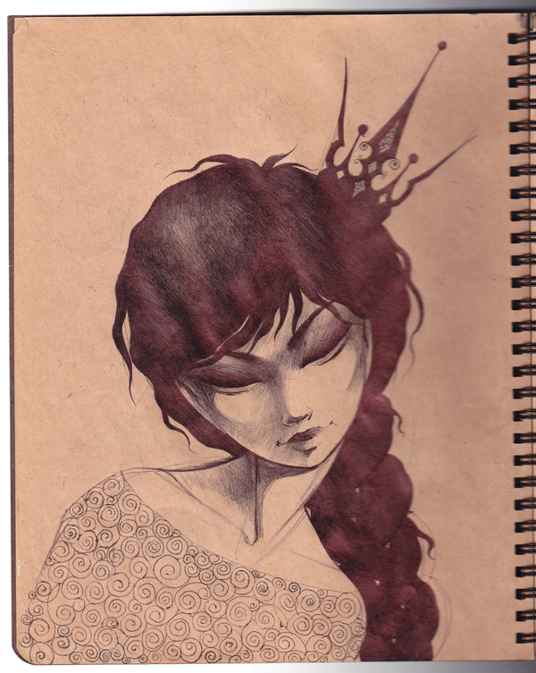 Sketchbook Illustrations by Lesya Nedzelskaya Sketchbook Illustrations by Lesya Nedzelskaya via YouTheDesigner.com