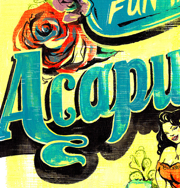 Fun in Acapulco! - Design by Jacqui Oakley Fun in Acapulco! - Design by Jacqui Oakley via YouTheDesigner