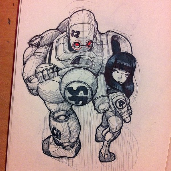 Sketchbook Illustrations by Norio Fujikawa Sketchbook Illustrations by Norio Fujikawa via YouTheDesigner.com