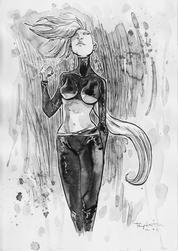 Sketchbook Illustrations by Ben Templesmith Sketchbook Illustrations by Ben Templesmith via YouTheDesigner