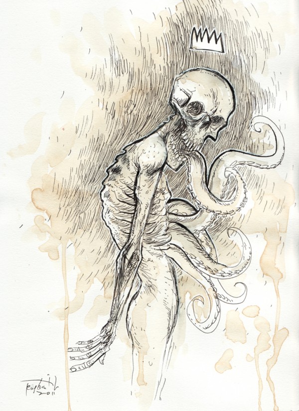 6Sketchbook Illustrations by Ben Templesmith Sketchbook Illustrations by Ben Templesmith via YouTheDesigner