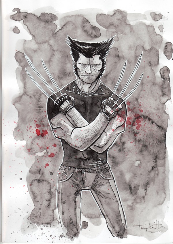 Sketchbook Illustration by Ben Templesmith Sketchbook Illustration by Ben Templesmith via YouTheDesigner