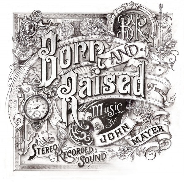 "Born and Raised" Album Cover Design by David A. Smith "Born and Raised" Album Cover Design by David A. Smith via YouTheDesigner