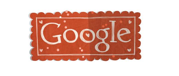 Google Doodles: Valentine's Day 2012