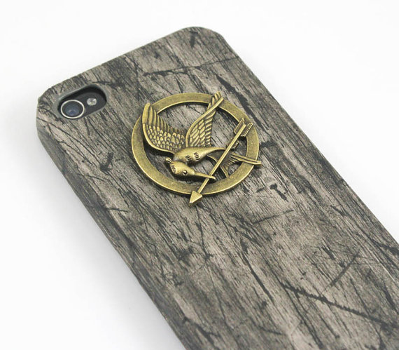The Hunger Games Logo Mockingjay pendant iPhone Case The Hunger Games Logo Mockingjay pendant iPhone Case via YouTheDesigner