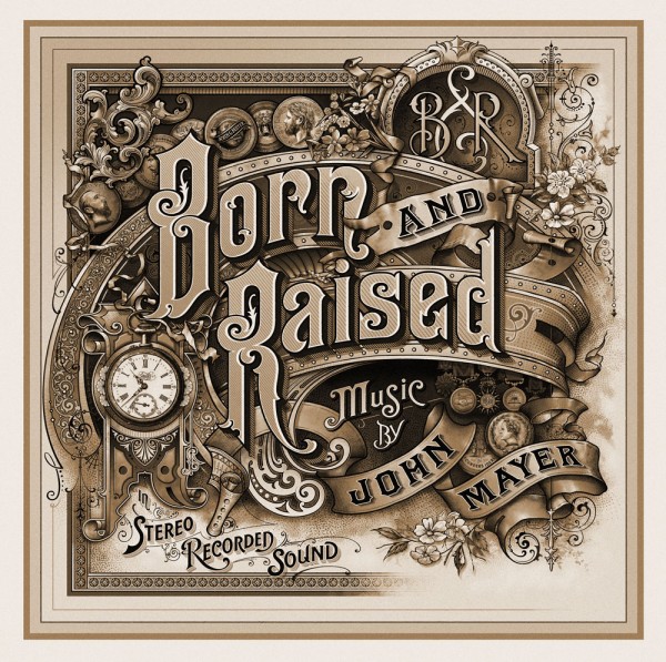 "Born and Raised" Album Cover Design by David A. Smith "Born and Raised" Album Cover Design by David A. Smith via YouTheDesigner