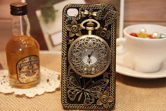 Antique Clock iPhone Case Antique Clock iPhone Case via YouTheDesigner