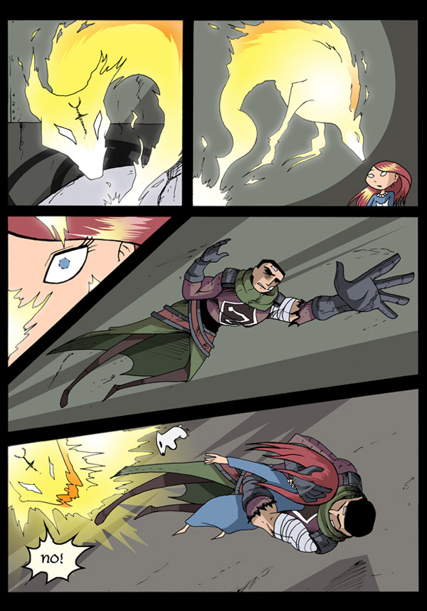 A page from Gunnerkrigg Court webcomic A page from Gunnerkrigg Court webcomic via YouTheDesigner