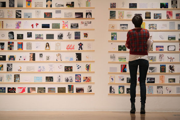RCA Secret Postcard Exhibition via YouTheDesigner.com