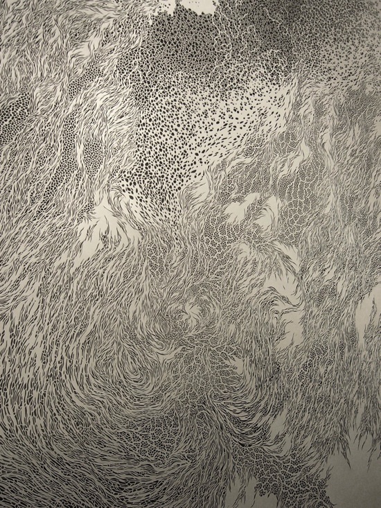 Paper Cut Installation by Tomoko Shioyasu Paper Cut Installation by Tomoko Shioyasu via YouTheDesigner