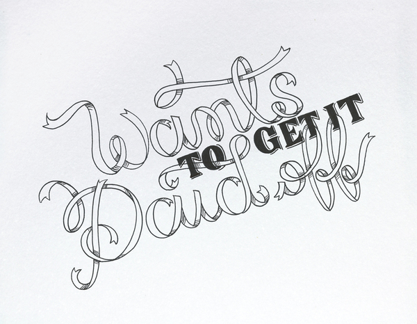 Bob Dylan´s HAND LETTERING EXPERIENCE by Leandro Senna Bob Dylan´s HAND LETTERING EXPERIENCE by Leandro Senna via YouTheDesigner