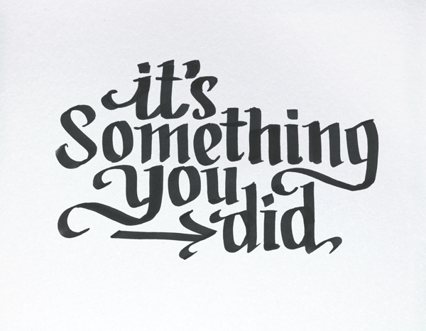 Bob Dylan´s HAND LETTERING EXPERIENCE by Leandro Senna Bob Dylan´s HAND LETTERING EXPERIENCE by Leandro Senna via YouTheDesigner