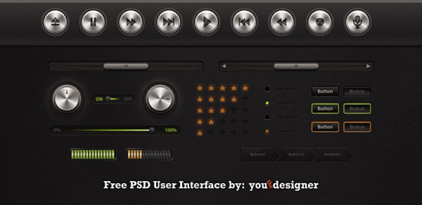 User Interface Template by YouTheDesigner User Interface Template by YouTheDesigner