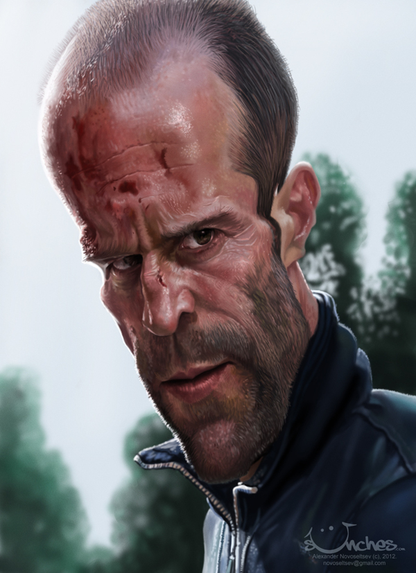 Jason Statham - caricature by Alex Novoseltsev Jason Statham - caricature by Alex Novoseltsev