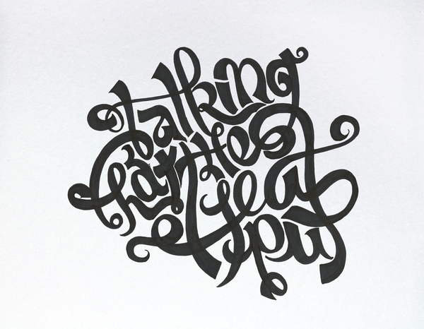Bob Dylan´s HAND LETTERING EXPERIENCE by Leandro Senna Bob Dylan´s HAND LETTERING EXPERIENCE by Leandro Senna via YouTheDesigner