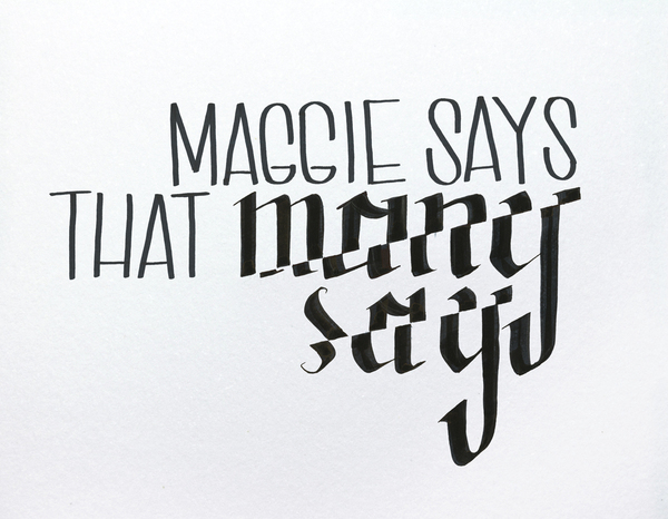 Bob Dylan´s HAND LETTERING EXPERIENCE by Leandro Senna Bob Dylan´s HAND LETTERING EXPERIENCE by Leandro Senna via YouTheDesigner