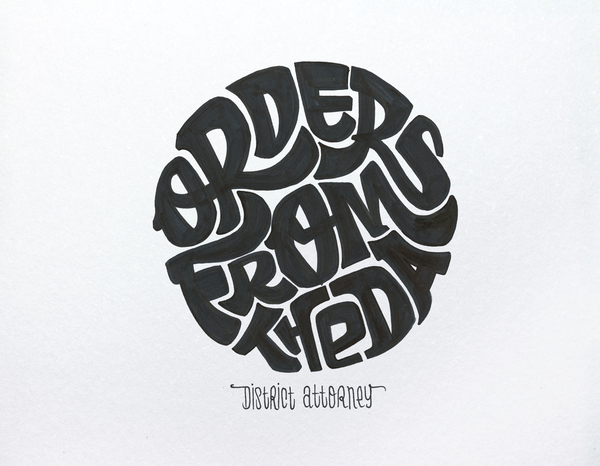 Bob Dylan´s HAND LETTERING EXPERIENCE by Leandro Senna Bob Dylan´s HAND LETTERING EXPERIENCE by Leandro Senna via YouTheDesigner