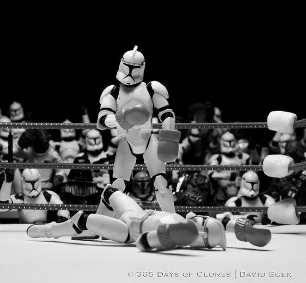 "Trooper vs. Trooper" - - Photography by David Eger "Trooper vs. Trooper" - - Photography by David Eger