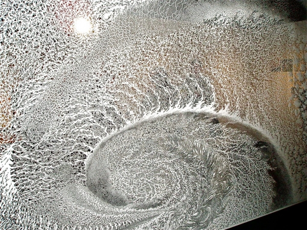 Paper Cut Installation by Tomoko Shioyasu Paper Cut Installation by Tomoko Shioyasu via YouTheDesigner