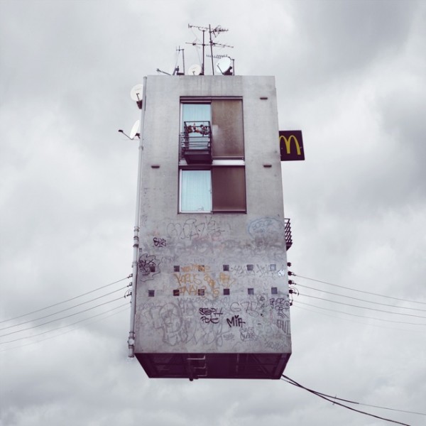 "Flying Houses" by Laurent Chéhère "Flying Houses" by Laurent Chéhère