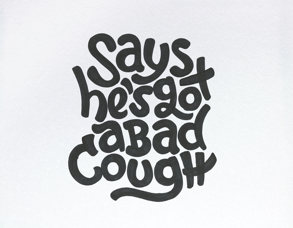 Bob Dylan´s HAND LETTERING EXPERIENCE by Leandro Senna Bob Dylan´s HAND LETTERING EXPERIENCE by Leandro Senna via YouTheDesigner