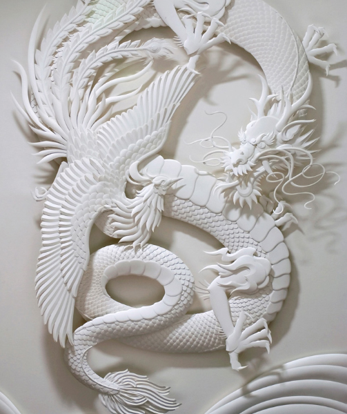 Paper Sculpture by Jeff Nishinaka via YouTheDesigner Paper Sculpture by Jeff Nishinaka via YouTheDesigner