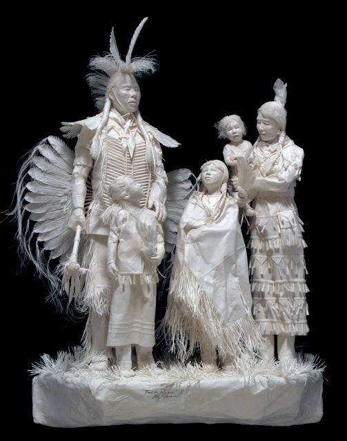 Cast Paper Sculpture by Allen & Patty Eckman Cast Paper Sculpture by Allen & Patty Eckman via YouTheDesigner