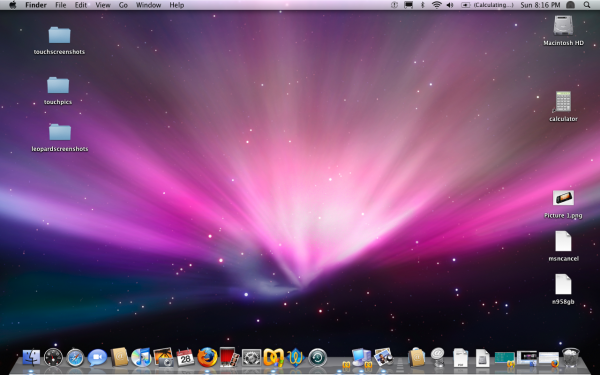 Mac os dock
