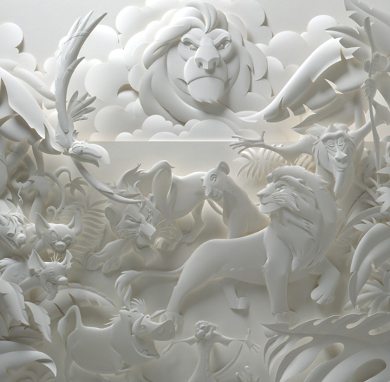 Paper Sculpture by Jeff Nishinaka Paper Sculpture by Jeff Nishinaka via YouTheDesigner