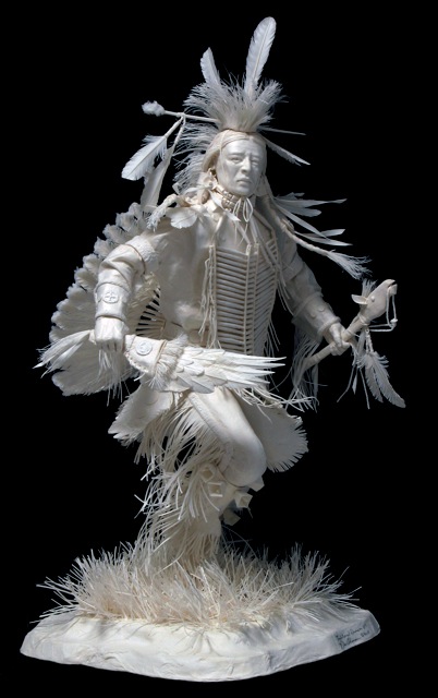 Cast Paper Sculpture by Allen & Patty Eckman Cast Paper Sculpture by Allen & Patty Eckman via YouTheDesigner