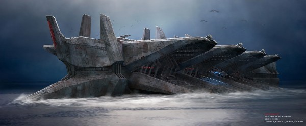 Concept Art for "Battleship" by Josh Nizzi Concept Art for "Battleship" by Josh Nizzi