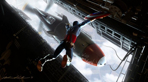 Concept Art and Illustration for Captain America: The First Avenger by Nathan Schroeder Concept Art and Illustration for Captain America: The First Avenger by Nathan Schroeder