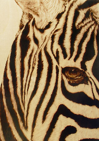 "Don't Judge Me" - pyrography by Julie Bender "Don't Judge Me" - pyrography by Julie Bender