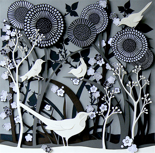 Paper Cut Artworks by Helen Musselwhite Paper Cut Artworks by Helen Musselwhite via YouTheDesigner