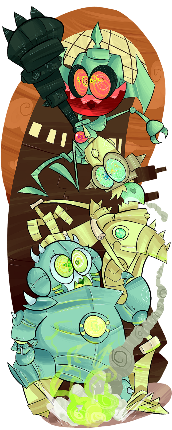 "My Life as a Teenage Robotomy" by Krystal-the-fox "My Life as a Teenage Robotomy" by Krystal-the-fox via YouTheDesigner