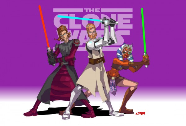 "Star Wars Clone Wars fan art" by jasinmartin "Star Wars Clone Wars fan art" by jasinmartin via YouTheDesigner