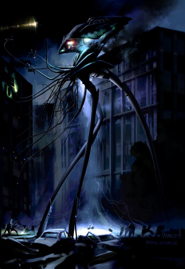 Concept Art for "War of the Worlds" by Ryan Church Concept Art for "War of the Worlds" by Ryan Church