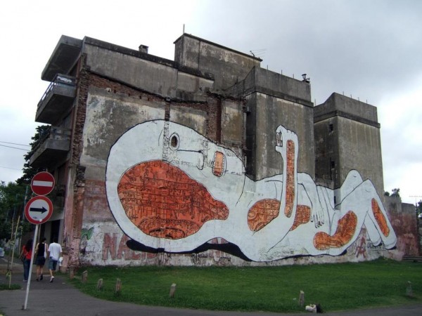 Street Art by BLU Street Art by BLU