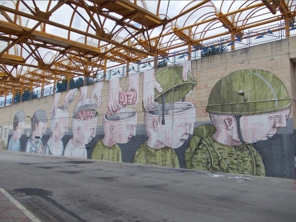 Street Art by BLU Street Art by BLU