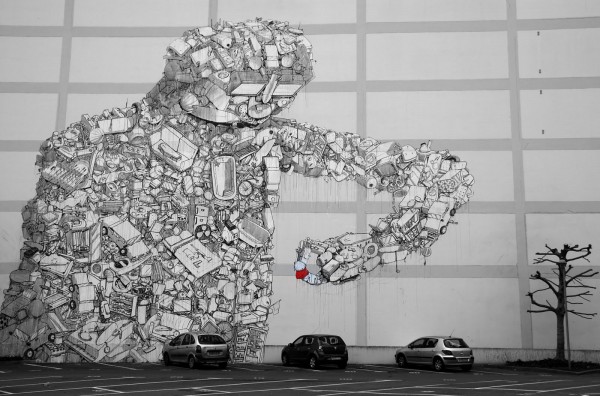 Street Art by BLU Street Art by BLU