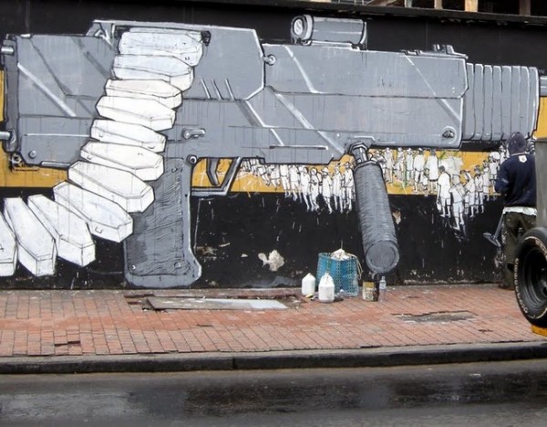 Street Art by BLU Street Art by BLU