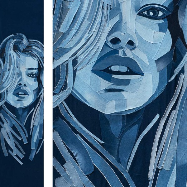 Emerging from the water, denim on denim by Denimu Emerging from the water, denim on denim by Denimu