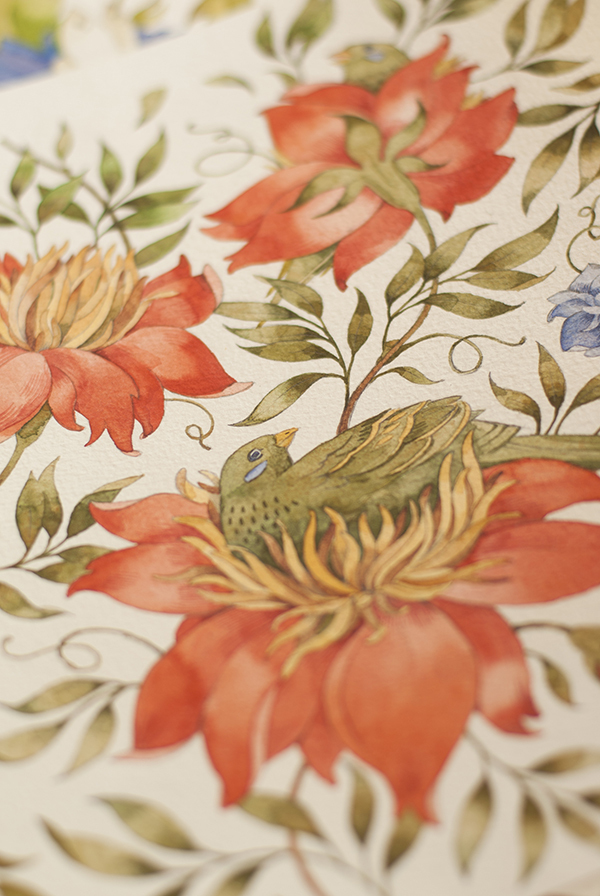 The Lost World Watercolor Patterns by Tetiana Kartasheva The Lost World Watercolor Patterns by Tetiana Kartasheva via YouTheDesigner